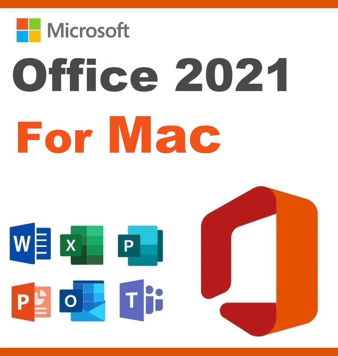 Microsoft Office 2021 <br>For Mac<br> 